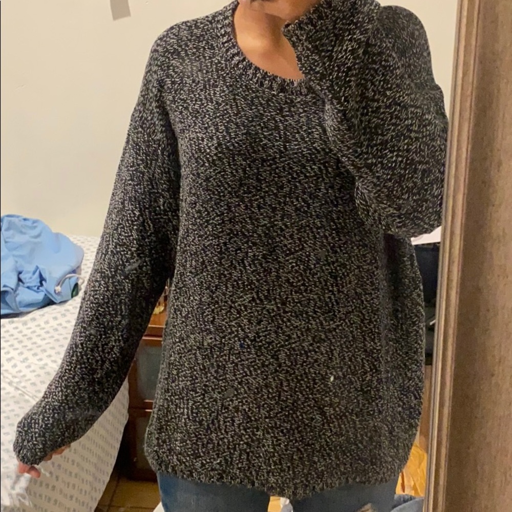 Philosophy knit sweater